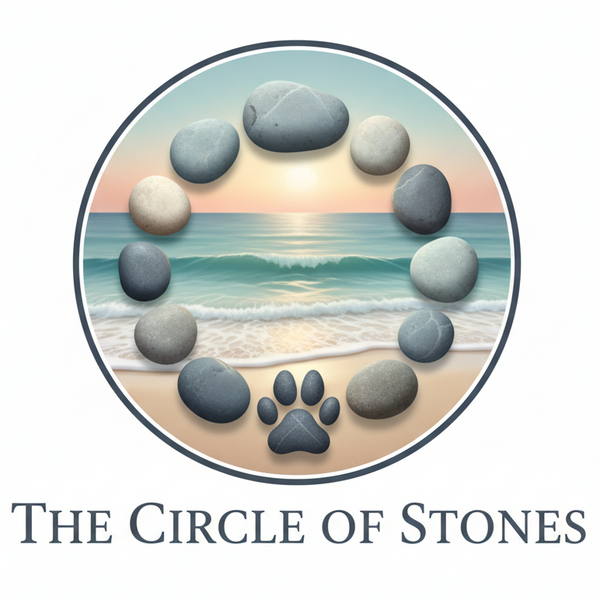 The Circle of Stones Logo - Sans Serif